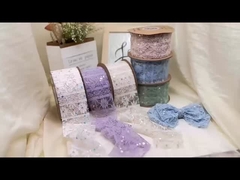 Coréen style haut de gamme homme de poisson ruban de dentelle 7cm accessoire de cheveux avec haut de gamme sentir ruban DIY semi-fin