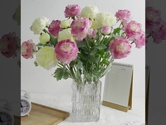 Simulation de fleur de lotus, peonie océanique, simulation de fleur, mariage à domicile