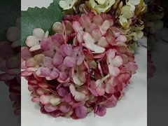 Peinture à l'huile européenne à billes brodées simulation de fleur fausse à branche unique arrangement floral rétro