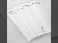 Vente en gros de papier minimaliste, papier d'emballage de fleurs imperméable à l'eau de style Ins pour la Saint-Valentin