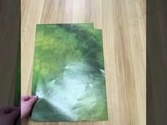 Bouquet de fleurs en papier à l'encre, papier d'emballage décoratif du Petit Prince, papier plat texturé en pierre