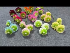 Simulation de fleurs de mariage, moulins à vent, écailles, chrysanthèmes, fleurs fausses, mariage, banquets d'hôtel