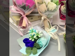 Mini bouquet de la Saint-Valentin, savon rose, fleur éternelle, coffret cadeau d'aromathérapie, cadeau souvenir DIY