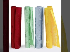 Papier de nid d'abeille en gros, rouleaux de papier d'art, papier d'emballage de fleurs à grille de nid d'abeille, fleuriste