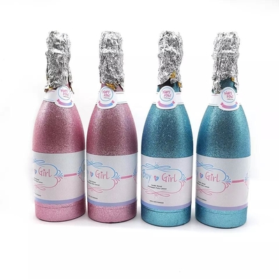 acheter genre comprimé de bleu en gros et d'air rose indiquer le showe de bébé de tireur de canon de confettis de champagne online manufacture