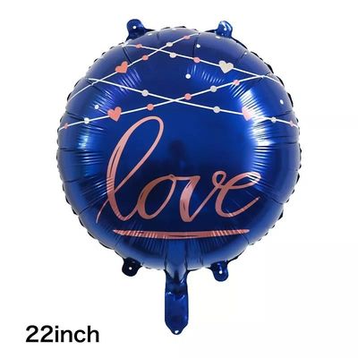 acheter Noce de ballon d'aluminium de Saint-Valentin d'AMOUR de Wholesal jouets d'approvisionnements de ballon de décoration de scène de Saint-Valentin de 22 pouces fabrication en ligne