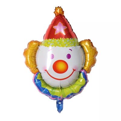 acheter Ballon de papier d'aluminium de thème de bande dessinée Cadeaux pour enfants Ballons de clown de jouet d'enfant fabrication en ligne