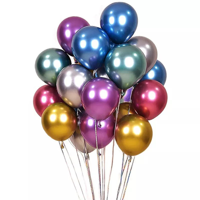 Un bon prix. Ballon métallique de latex de 10/12Inch Chrome d'hélium coloré de rond pour la fête d'anniversaire en ligne
