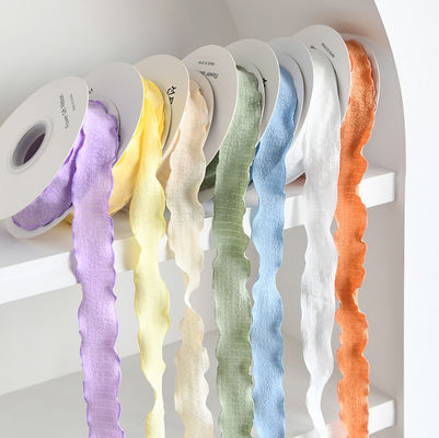 Un bon prix. ruban de cadeau d'emballage de gâteau de largeur de 4cm pour la décoration florale de fleurs en ligne