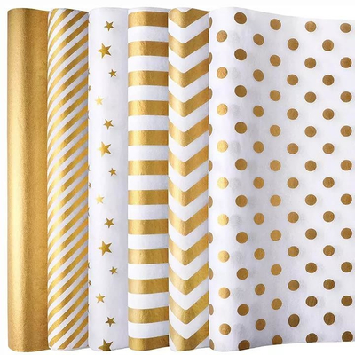 acheter Papier d'emballage de cadeau Glitter personnalisé recyclable OEM / ODM online manufacture