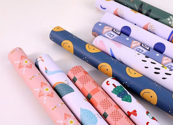 acheter Cartoon Gift Wrap Cadeaux en papier artisanal pour le mariage anniversaire Fêtes Baby Shower fabrication en ligne