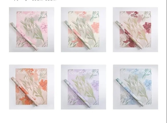 Un bon prix. 50CMX58CM papier d'emballage imprimé emballage personnalisable pour les bouquets de fleurs en papier d'art en ligne