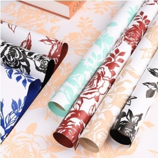acheter Tanabata Story Rose papier d'emballage de fleurs papier Kraft papier bouquet papier artisanal bricolage magasin de fleurs matériaux d'art des fleurs online manufacture