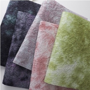 acheter Papier à texture plissée colorée faite à la main couleur multifonctionnelle 60*60cm pour la fête des enseignants Bouquet Matériau d'emballage online manufacture