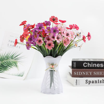 acheter Bouquet de fleurs artificielles de 20x30 cm Bouquet de fleurs violettes pour mariage Photographie de décoration intérieure en couleurs multiples fabrication en ligne