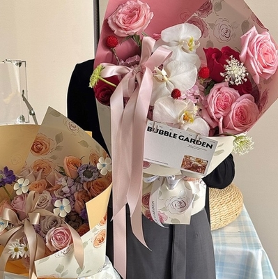 acheter Jour de la mère nuit éternelle fleur étoilée papier d'emballage de fleurs, épaississement de bouquet de roses, papier de fleurs, art de fleurs, magasin de fleurs matériaux faits à la main online manufacture