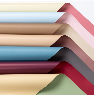 acheter Papier d'emballage de bouquet, papier Ouya bicolore pour les fleurs fraîches, papier d'emballage cadeau, matériaux d'art floral de bricolage, papier d'emballage, papier de fleurs Hansu online manufacture