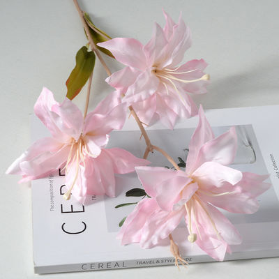 acheter Tissu de soie lys mariage guide de route maison décoration de salon fleur artificielle fabrication en ligne