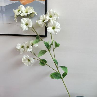 acheter Des fleurs artificielles pour un décor de café de mariage avec des fleurs simulées de pommes de terre fabrication en ligne