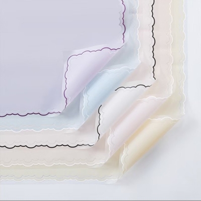 acheter Mouchoir épais résistant à l'eau Hua Yize, papier d'emballage de fleurs, matériau d'emballage de bouquet de fleurs, ligne ondulée, papier Han Su online manufacture