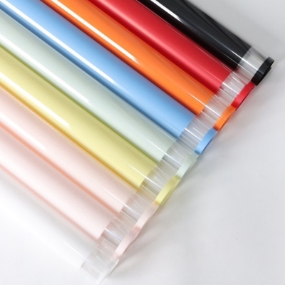 acheter Cadre transparent cadre simple opp étanche papier d'emballage de fleurs de style coréen, bouquet de boutique de fleurs, papier d'emballage de rose d'art de fleurs online manufacture