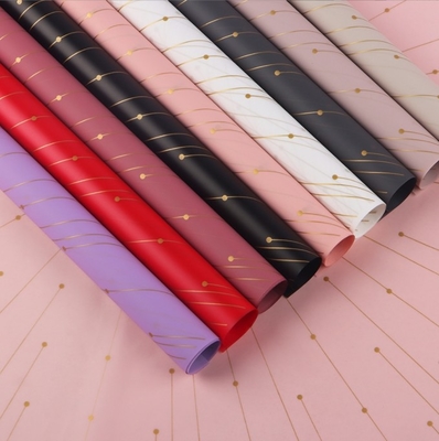 acheter Le point de départ de Milan Paper Love: papier d'emballage de fleurs en relief en or haut de gamme, papier bouquet, papier cadeau en plastique étanche, papier cadeau fait à la main online manufacture