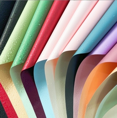 acheter Papier d'emballage de fleurs épaissis, papier Ouya double couleur, double face, en gros, papier d'emballage de fleurs de couleur solide, papier d'emballage de bouquets pour les festivals de Qixi online manufacture