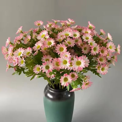 acheter Marguerite fleur daisy Bouquet de soie fleurs de daisy artificielles fleurs de la Saint-Valentin Décoration de mariage camomille fabrication en ligne