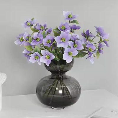 acheter Gros de 5 têtes fleur Dodder fleur artificielle Hellebore pour la décoration de la maison fabrication en ligne