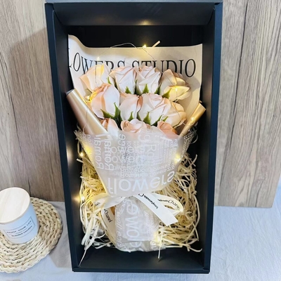 acheter Bouquet de fleurs simulé de rose de Noël Bouquet de fleurs simulé Bouquet de confession Bouquet de cadeau d'anniversaire online manufacture