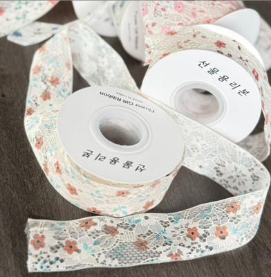 acheter Luoyan Sheng 4cm * 10m Polyester Double Couche Bouquet de Fleur Ruban La solution ultime pour l'artisanat et l'emballage cadeau online manufacture
