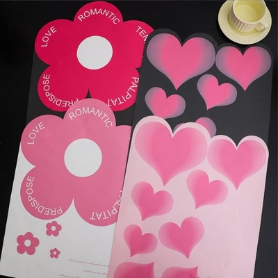 acheter Améliorez votre boutique de fleurs pour le festival Qixi avec du papier 3D en forme de cœur et des fournitures de bricolage pour la Saint-Valentin online manufacture
