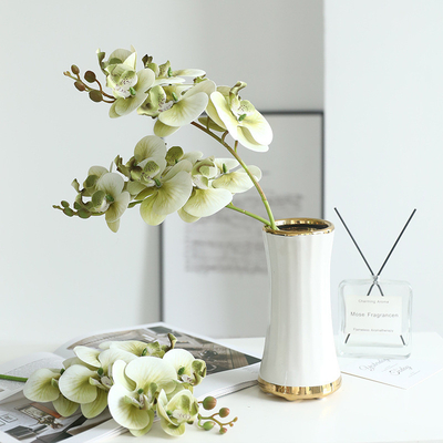 acheter Une fleur artificielle de 7 têtes imprimée en 3D fraîche et élégante, une lumière luxueuse, un salon et une table à manger. online manufacture