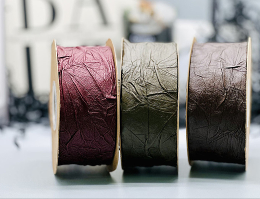 acheter Autumn and Winter Maillard Silk Ribbon Flower Gift Cake DIY Fabrication artisanale de la cuisson à la pâte en chocolat/couleur personnalisée online manufacture