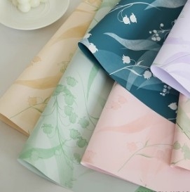 acheter Papier d'emballage résistant à l'eau pour les fleurs de cloche bleue online manufacture