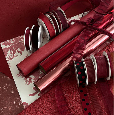 acheter Retour d'automne et d'hiver Ankora série rouge papier d'emballage de fleurs Bouquet de fleurs Bouquet de fleurs Boutique de fleurs bricolage matériaux faits à la main fabrication en ligne