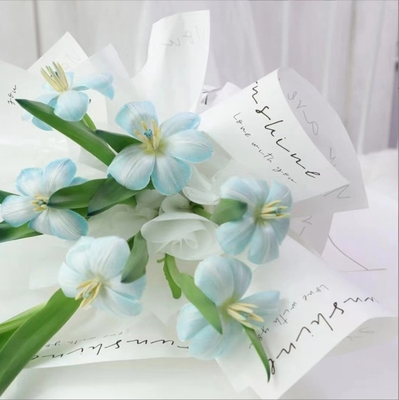 acheter Vente en gros de papier minimaliste, papier d'emballage de fleurs imperméable à l'eau de style InS, matériaux pour l'art floral de la Saint-Valentin et emballage de bouquets dans les fleuristes online manufacture
