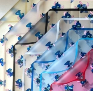 acheter Magical Edge Mist Face Coréen Su papier dessin animé couture fleur papier d'emballage online manufacture