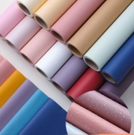 acheter Papier d'emballage floral à fleurs de couleur unie pour fleuristes, emballage et emballage de bouquets. Délai de livraison : 30 à 45 jours online manufacture