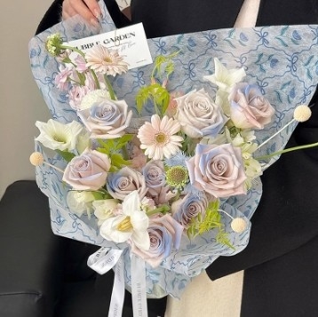 acheter Papier d'emballage de bouquet d'art floral papier d'emballage de fleurs de l'ère des fleurs en fleurs Temps de livraison 30-45 jours online manufacture