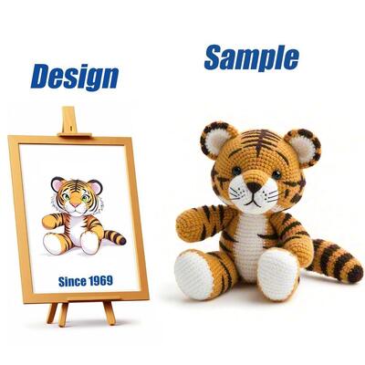 acheter Jouet en peluche à crochet personnalisé Amigurumi, jouet OEM 11-30 cm à peluche douce avec certifications CE/EN71/CPC/ASTM fabrication en ligne
