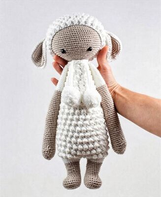 acheter Jouet animal au Crochet fait à la main de 35cm, fil de coton, cadeau pour enfants avec impression/broderie, faible MOQ fabrication en ligne