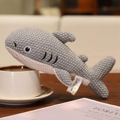 acheter Jouet à crochet pour animaux de l'océan de 25 cm, peluche courte avec coton PP, cadeau certifié CPC/CE fabrication en ligne