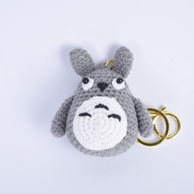acheter Fabricant Prix bas Fils faits à la main Crocheté Animal Jouet Chaîne de clés Crochet Animaux Tricotée Poupée Farcies Cadeaux Crochet Poupée fabrication en ligne