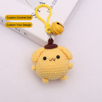 acheter Des poupées à crochet faites à la main en PP en coton, jolies, en peluche, jouets à crochet, porte-clés, mini-jouets pour animaux, sac à main, pendentif, décor de cadeau fabrication en ligne