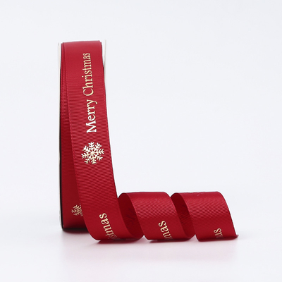 acheter Longueur de bordage du ruban 40Y de Noël de polyester pour l'emballage cadeau online manufacture