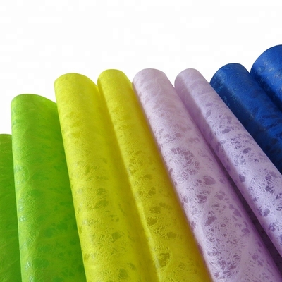 acheter 3D a gravé l'enveloppe en refief amicale 58cm*10m de fleur de Wrapping Paper Eco de fleuriste non-tissé online manufacture