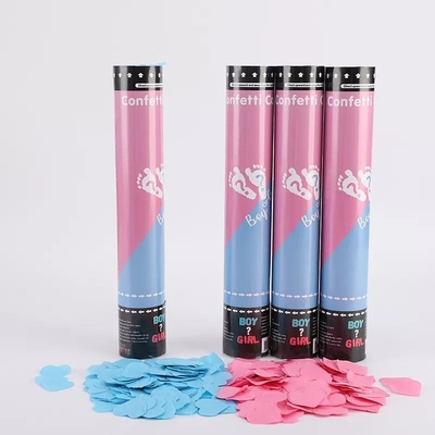 Un bon prix. les canons roses de confettis de 30cm à vendre, genre indiquent le canon de confettis en ligne