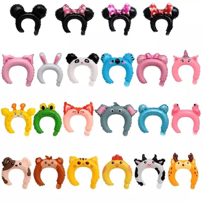 Un bon prix. Bandes animales de bébé de Wholesal de bandeau de Toy Hairband Party d'aluminium de ballon de cheveux de bande dessinée mignonne de bande en ligne