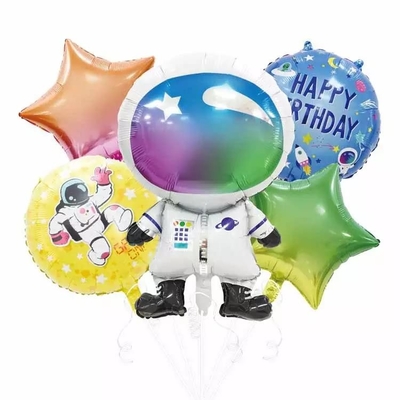 Un bon prix. Le thème Rocket Astronaut Spaceman Foil Balloons d'espace extra-atmosphérique a placé Globos pour la décoration en ligne
